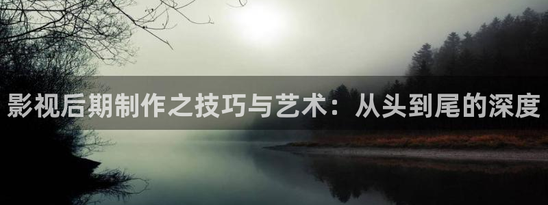 泡泡影院：影视后期制作之技巧与艺术：从头到尾的深度